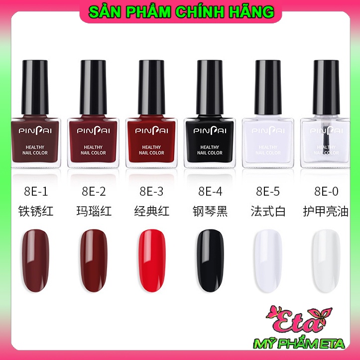 Sơn móng tay PINPAI HEALTHY COLOR Nail Polish Professional Nail Art 6ml