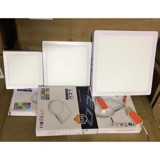 Ốp nổi vuông 18w ban công- nhà tắm; đèn ốp trần led 18w, đèn áp trần nổi cao cấp