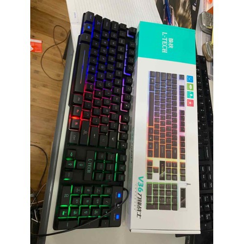 Bộ Phím giả cơ led V36 - v36