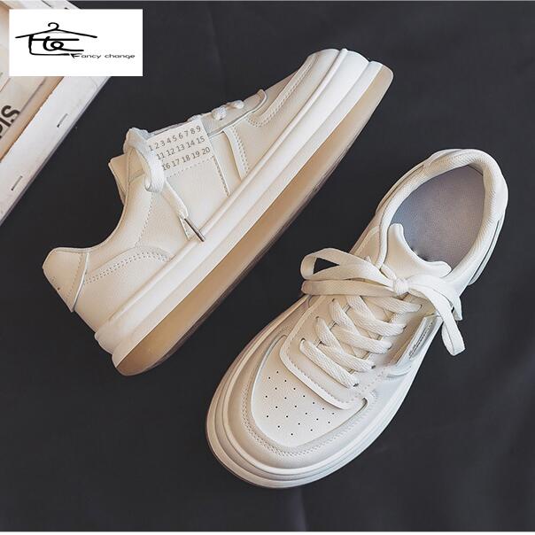 Hàng Có Sẵn Bán Chạy~Giày Thể Thao Màu Trắng Nhỏ Phong Cách Học Sinh Đức Kiểu Mới Cho Nữ