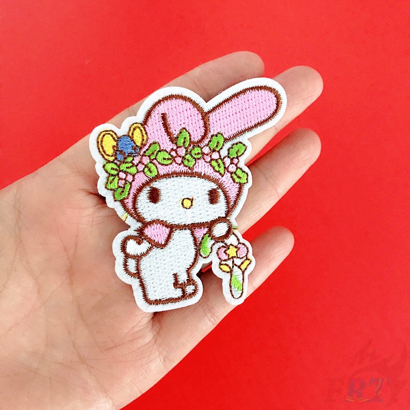 Miếng dán quần áo hình trái tim xinh xắn（☸ Sanrio - My Melody Patch ☸）