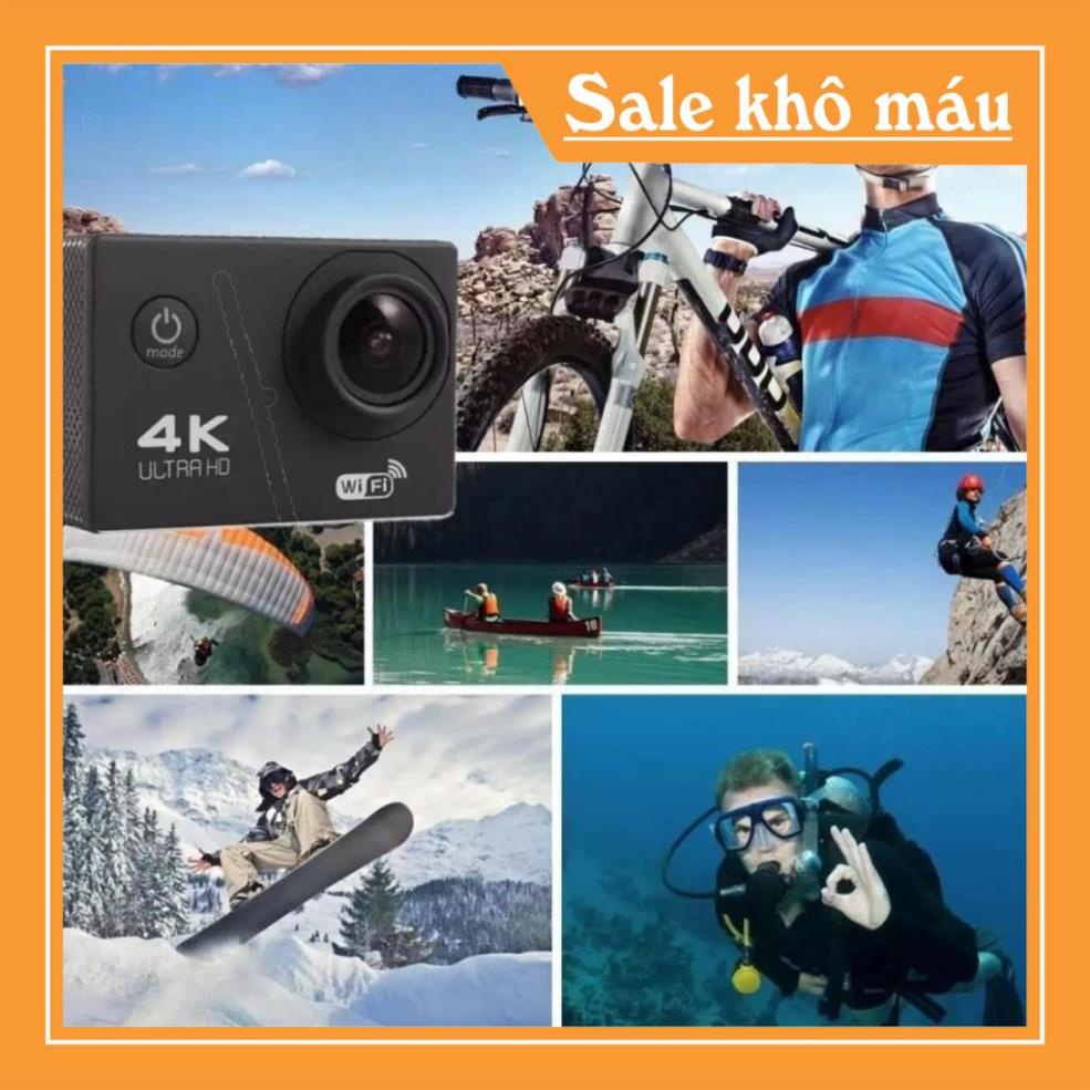 ✅ Camera hành trình chống nước 4K SPORT Ultra HD DV, kết nối WF bằng phần mềm ( Goplus Cam), góc quay 170 độ, BH uy tín