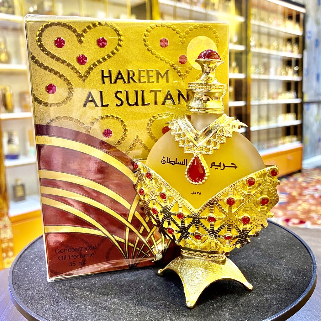 Tinh Dầu Nước Hoa Dubai Nữ Hoàng Đỏ HAREEM AL SULTAN 35ml - Hàng Nội Địa DUBAI, đầy đủ SEAL