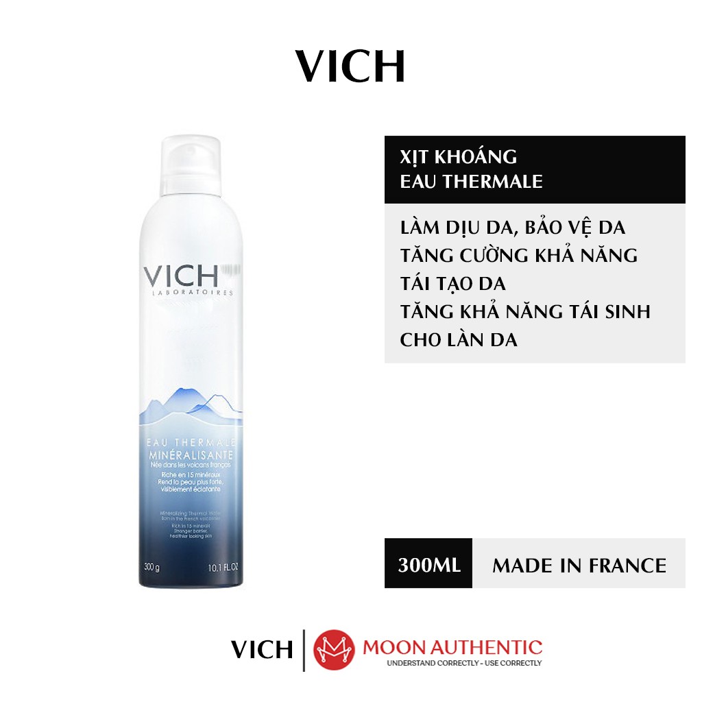 Xịt Khoáng Vich Eau Thermale 300ml, dành cho mọi loại da