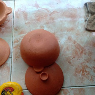 nồi đất 1c :5-15cm có quai