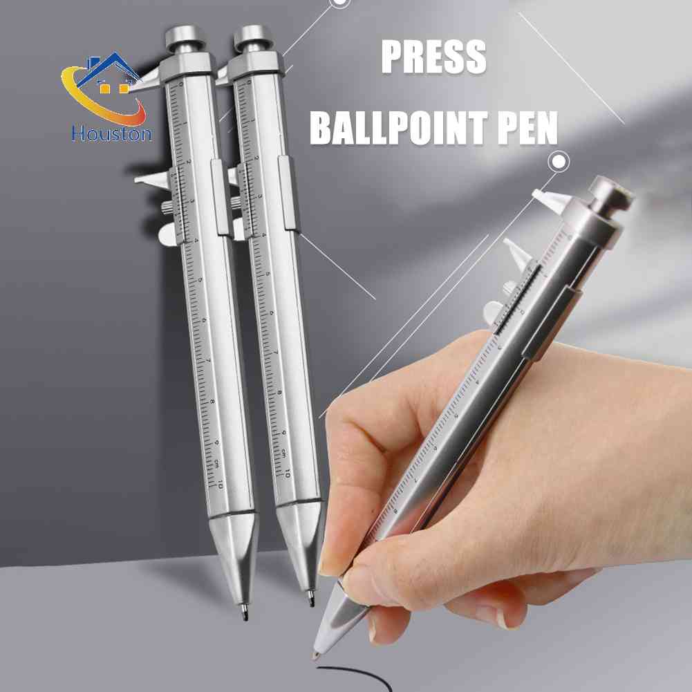 Bút Bi Kiêm Thước Đo Vernier Dạng Lăn Tiện Dụng