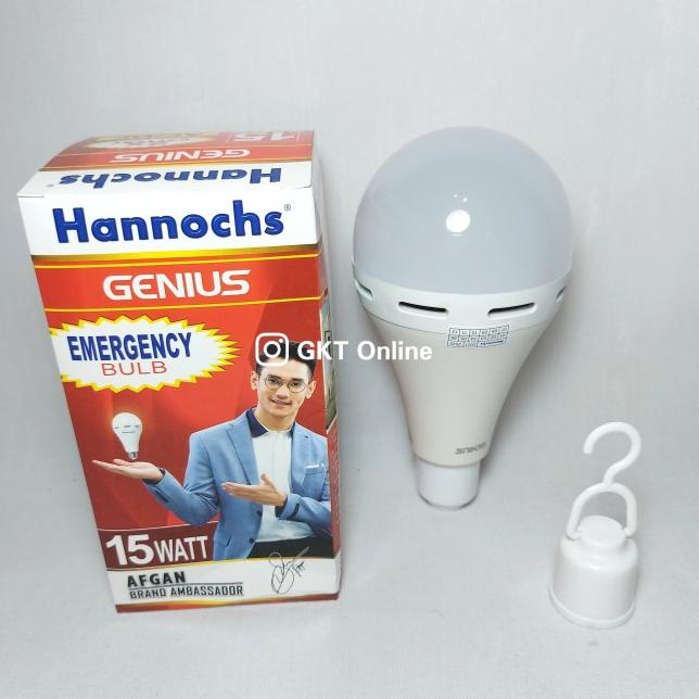 Hannochs Đèn Led 15W Cảm Ứng Khẩn Cấp