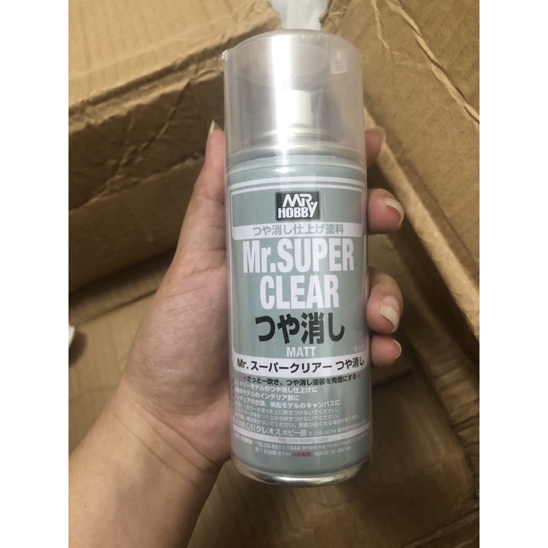 Msc xịt phủ bảo vệ cho búp bê hoặc mô hình