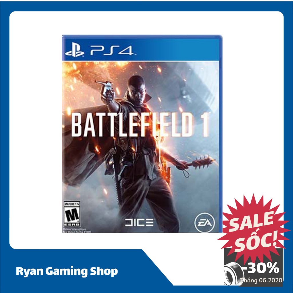 Đĩa Game PS4: Battlefield 1
