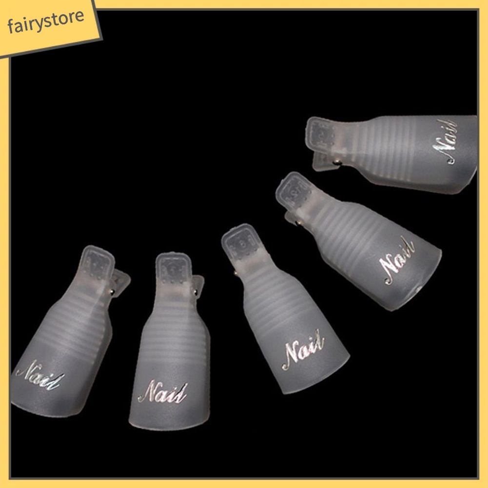 [Hàng mới về] Set 10 kẹp ủ móng tay loại bỏ sơn gel UV