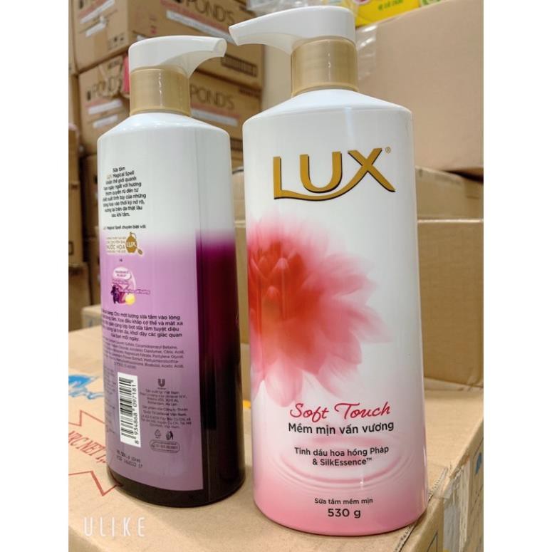 Sữa tắm Lux hương nước hoa 530gmẫu mới hương thơm cực