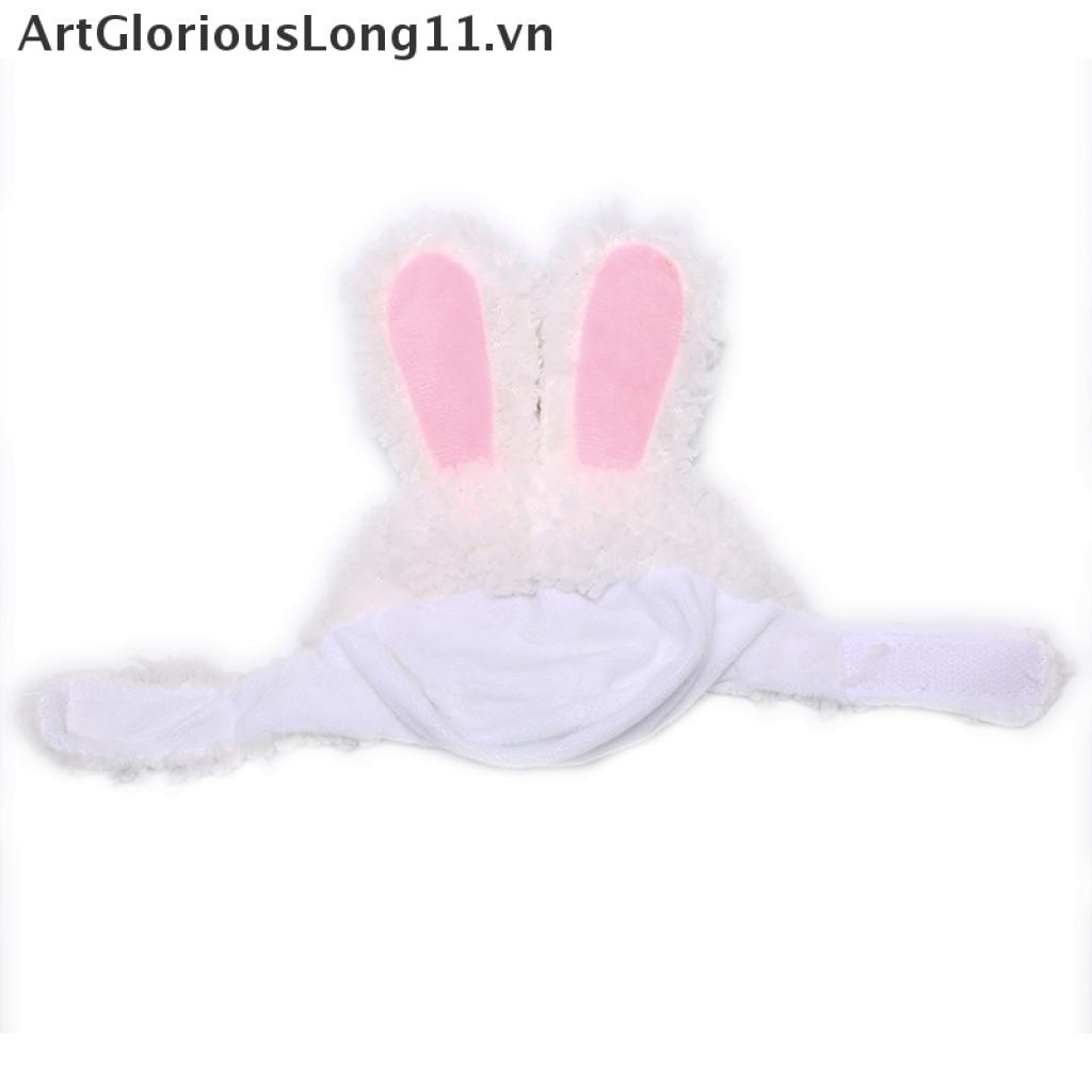 Nón Tai Thỏ Hóa Trang Xinh Xắn Cho Thú Cưng Artgeriousloong11