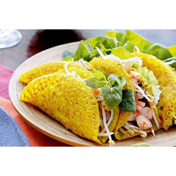 500g Bột bánh xèo Mikko Hương Xưa, có thể dùng làm bánh khọt, bột trộn sẵn