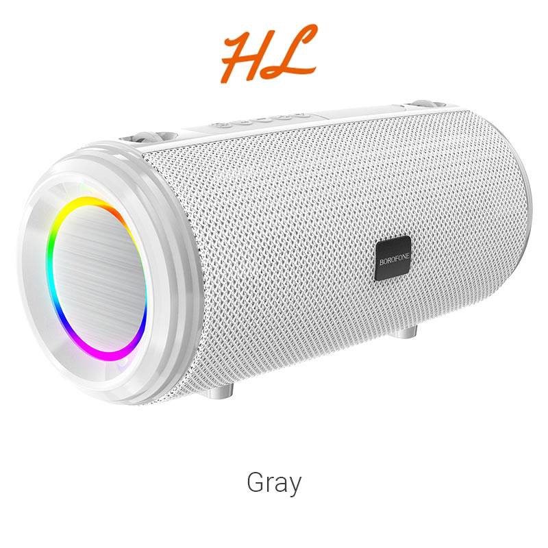 Loa Bluetooth Cao Cấp Borofone BR13 Young Công Suất 10W, Bass Hay, Led Nhiều Chế Độ - Hưng Long PC