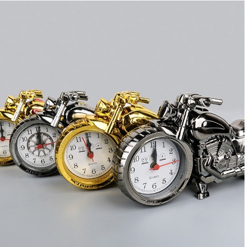Đồng hồ để bàn hình xe máy phân khố lớn  có hẹn giờ