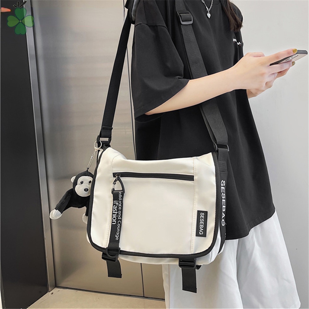 Túi Đeo Vai Đa Năng Chất Liệu Nylon 2022 Màu Sắc Thời Trang Cho Nữ