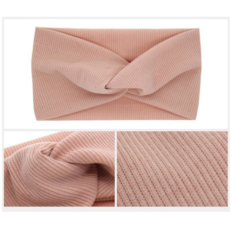 Băng đeo đầu co dãn có chi tiết nơ cho bé