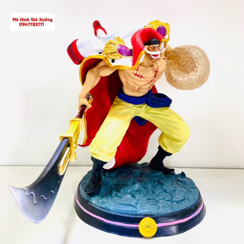 Mô Hình Tứ Hoàng Râu Trắng Bố Già Cao 31cm Nặng 3,5kg -Tượng Figure One Piece Vua Hải Tặc