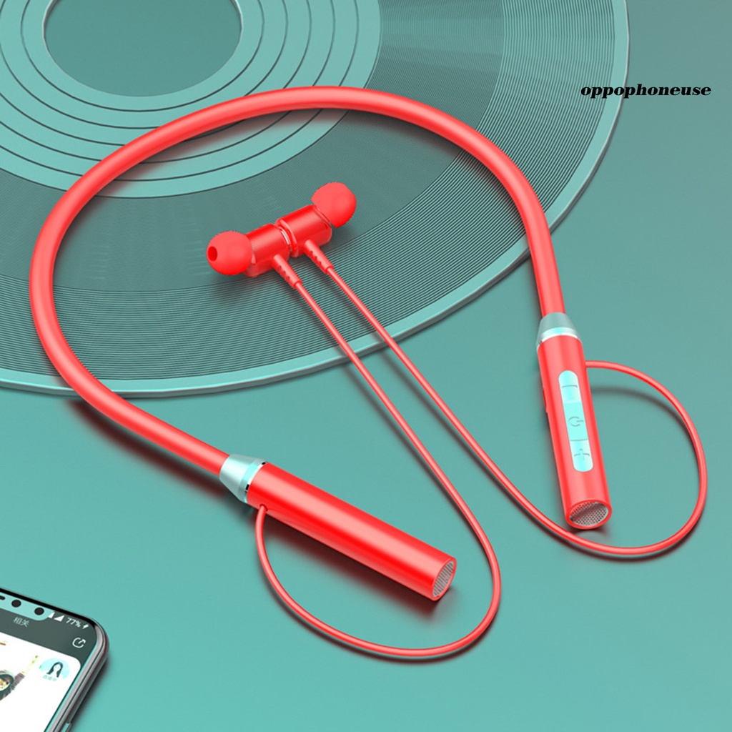 Tai nghe không dây Bluetooth đeo cổ có khe cắm thẻ nhớ TF Oppo BT63