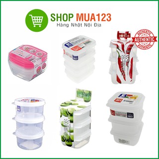 Hộp nhựa đựng đồ ăn dặm cho bé Nhật nội địa