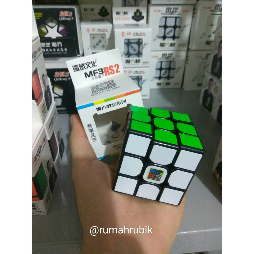 Khối Rubik 3x3 Moyu Mf3rs2 Blackbase / Mf3rs V2