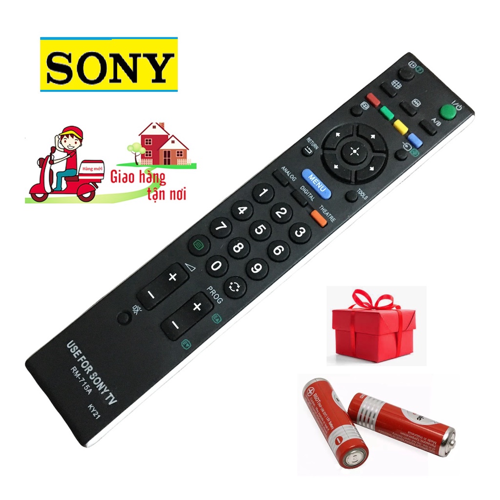 Điều khiển SONY mã số RM-715A cho Tivi Smart