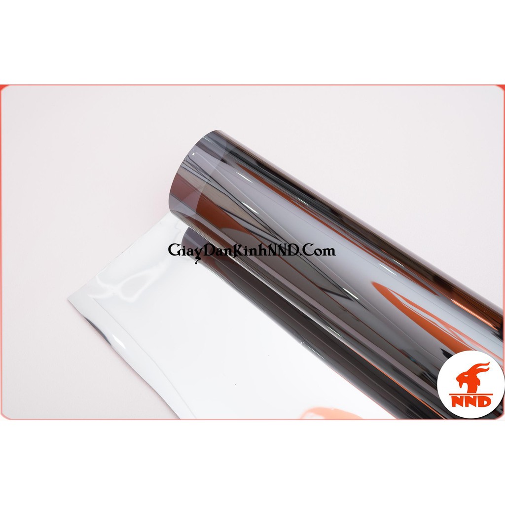 Giấy Decal Dán Kính Nhìn Một Chiều Màu Xanh Đen Phản Quang Cao Cấp