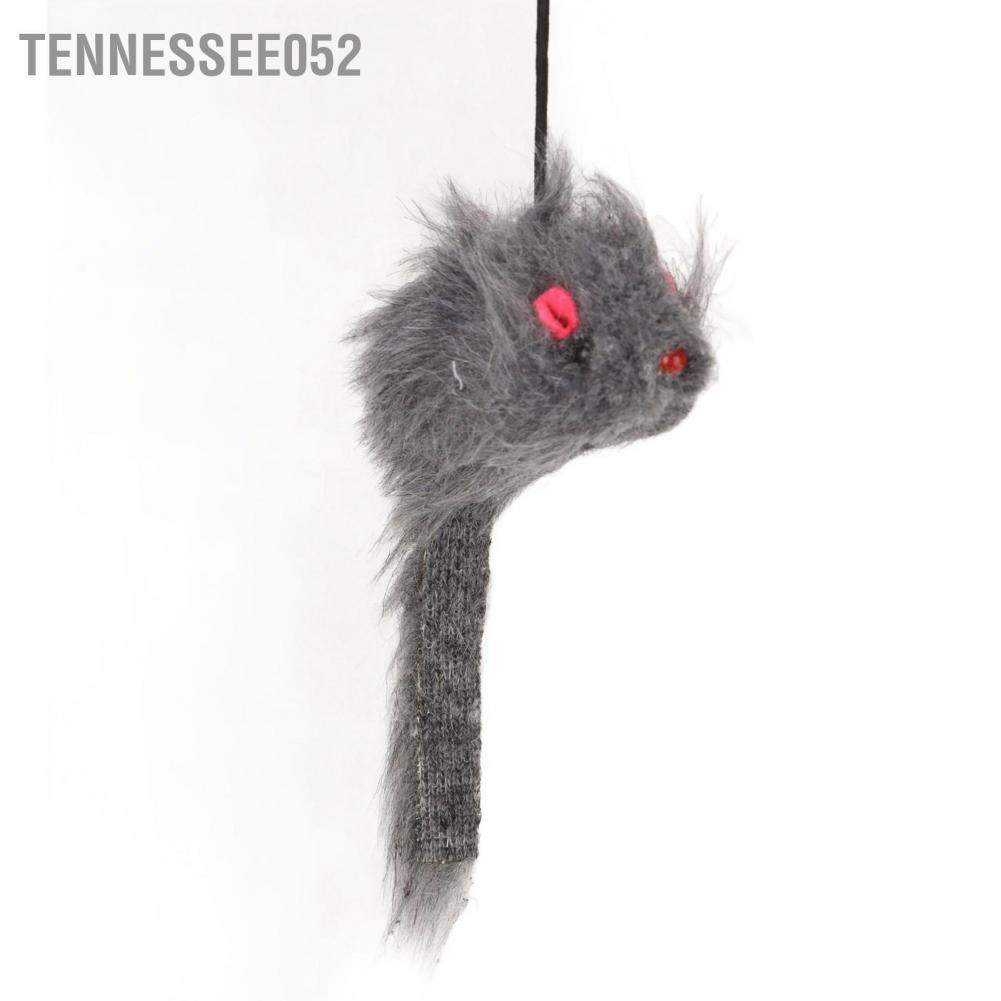 Đồ chơi chuột treo cửa tùy chỉnh có thể thu vào kèm móc hình tam giác cho mèo