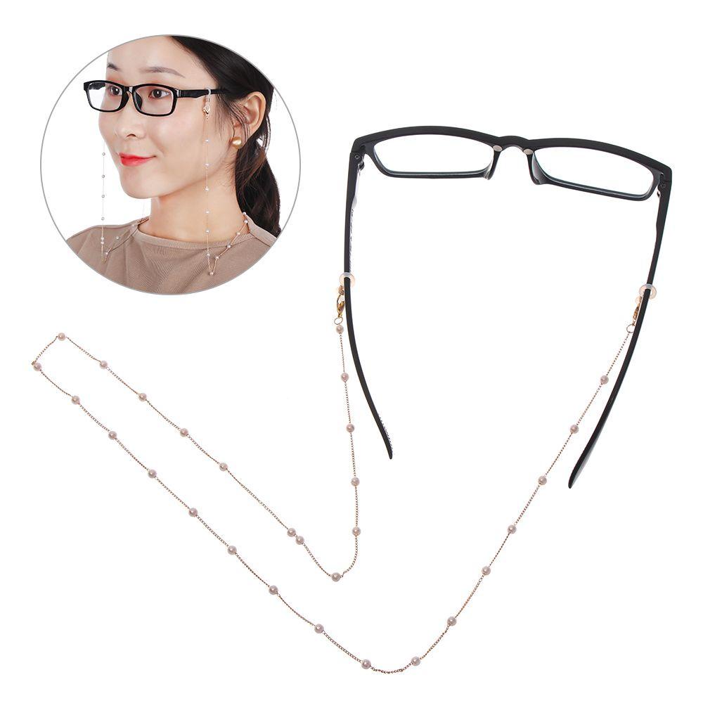 Dây Đeo Mắt Kính Đọc Sách Bằng Kim Loại Tiện Dụng
