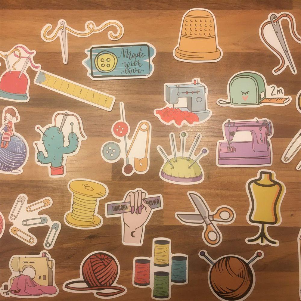 Kim May Vá Chuyên Dụng Chất Lượng|Miếng Dán Hoạt Hình Chống Nước Trang Trí Sổ Tay