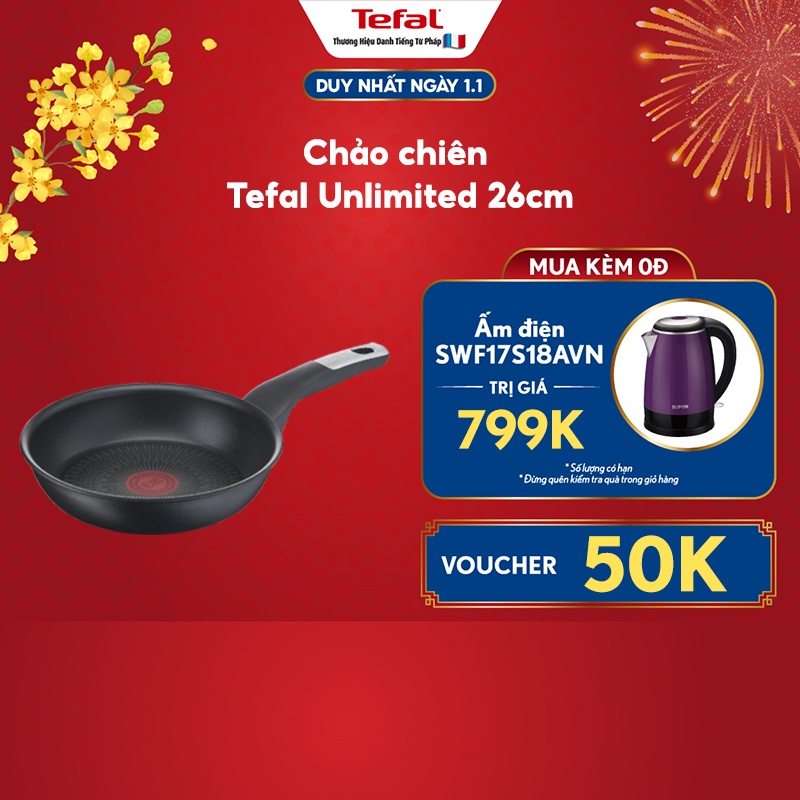 Chảo chiên Tefal Unlimited 26cm