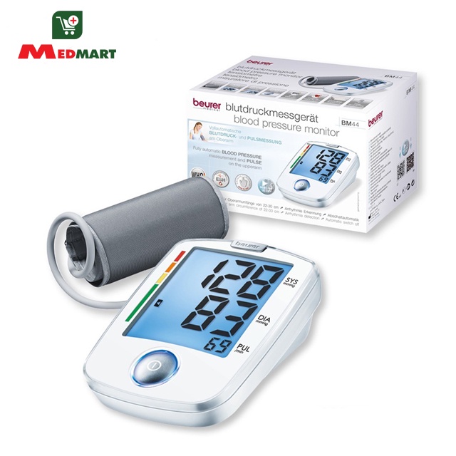 Máy Đo Huyết Áp Bắp Tay Điện Tử Beurer BM44, Chính Xác, Tiện Lợi Dễ Sử Dụng - Medmart