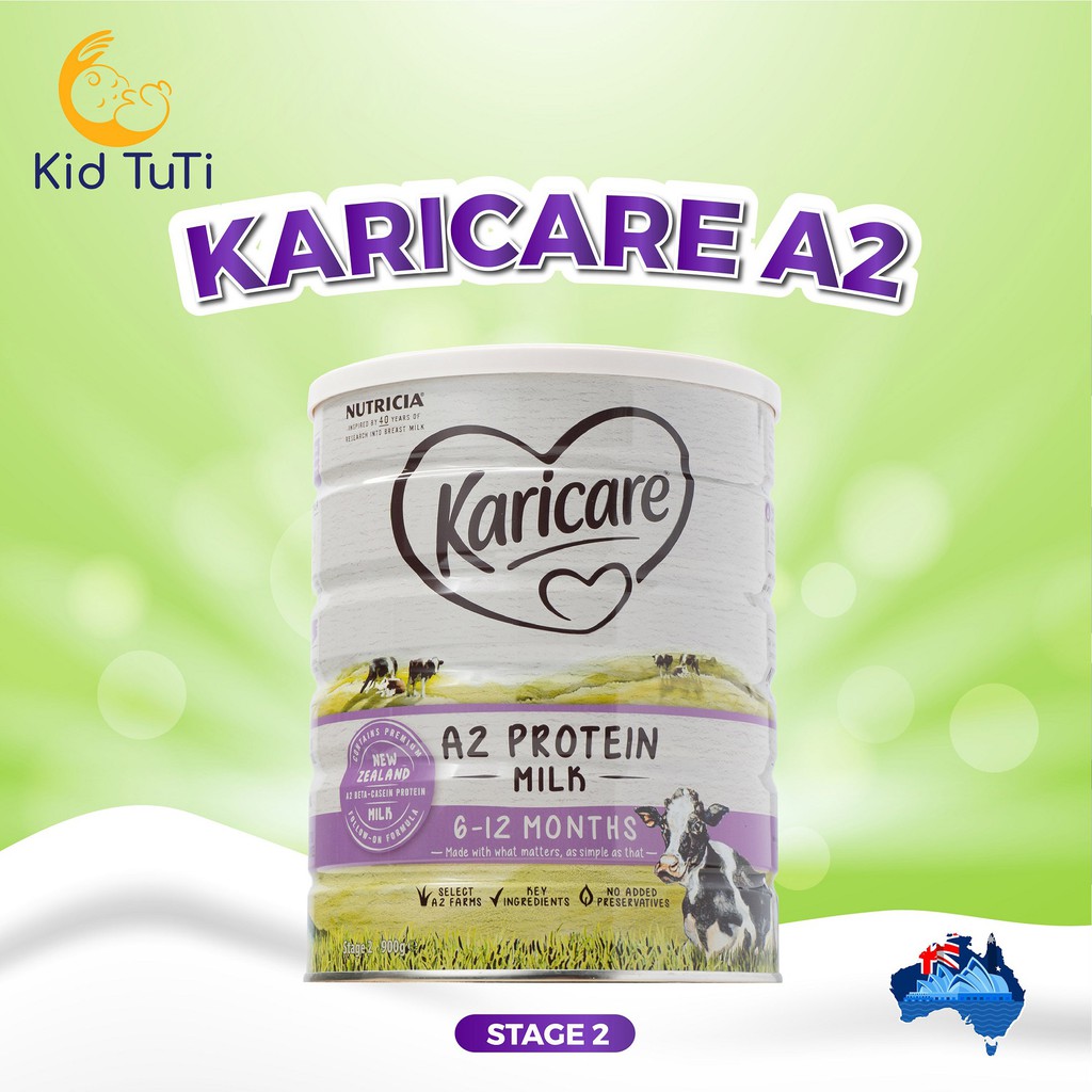 SỮA DÊ KARICARE ÚC SỐ 2 LON 900 GRAM DATE THÁNG 3/2023