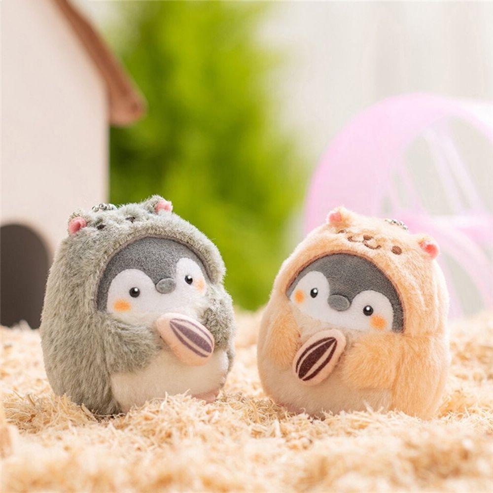 BEBETTERM Thú Nhồi Bông Hình Chim Cánh Cụt Đáng Yêu Trang Trí Xe Hơi