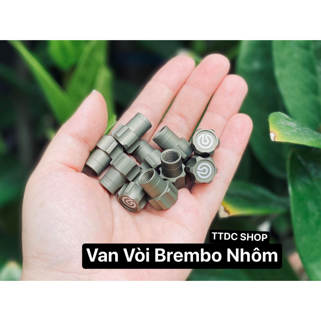 Van Vòi Brembo Nhôm Màu