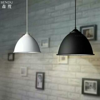 Chao đèn nhôm D300 các màu đui e27 phổ thông