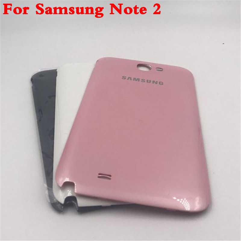 Battery Cover For Samsung Galaxy Note 2 II N7100 N7105 I317 Original Mobile Phone Housing Back Case Rear Battery Door