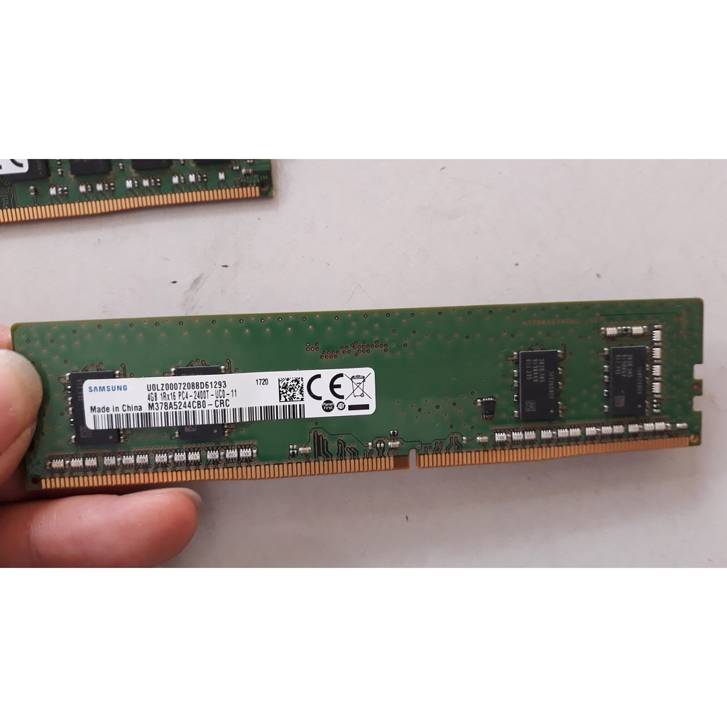 Ram4 4G 2133 và 2400 cho PC máy bàn đẹp như mới còn bảo hành hãng