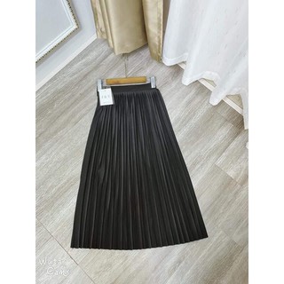  [CHẤT ĐẸP] Chân Váy Xếp Ly Midi Dập Ly Loại 1
