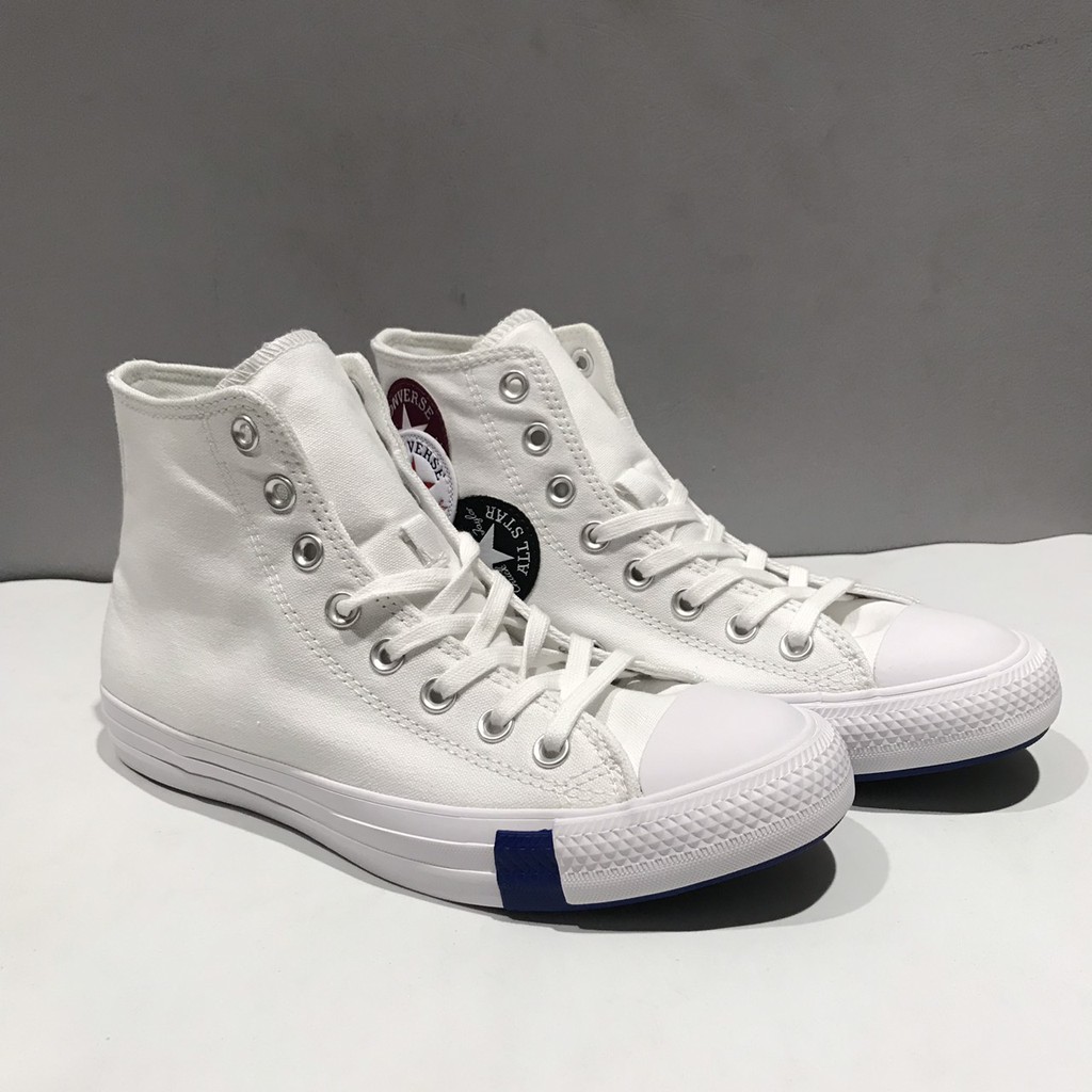 Giày Converse Logo Play trắng cổ cao nam