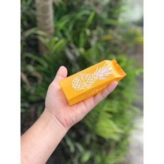 Túi đựng bánh dứa màu vàng cam hình quả dứa Tập 50 cái
