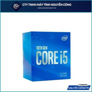 Mua CPU Intel Core i5 10400 (2.9GHz turbo 4.3GHz | 6 nhân 12 luồng | 12MB Cache)