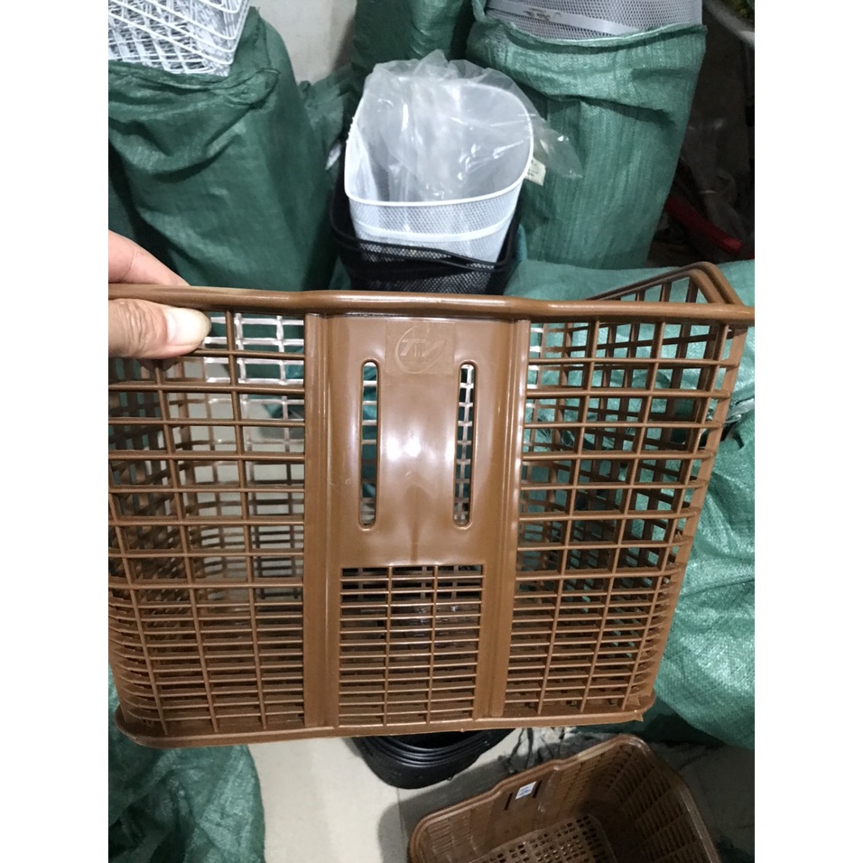 Giỏ Xe Làn Xe Đạp Chất Liệu Nhựa Siêu Bền