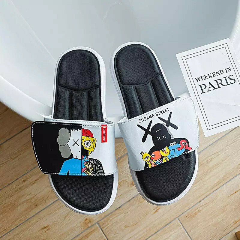 🔥HÀNG SIÊU CẤP🔥Dép nam nữ quai gián cao cấp, đế siêu nhẹ và êm chân in họa tiết dễ thương