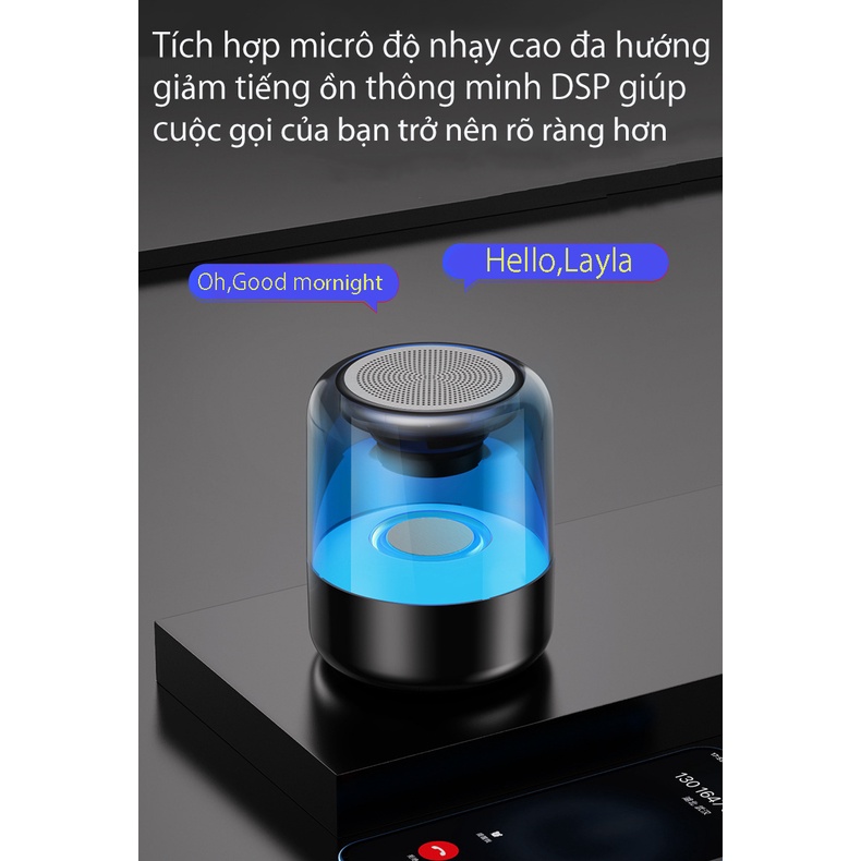 Loa bluetooth mini nghe nhạc không dây Z5 pin trâu, bass hay, âm thanh vòm 9D hỗ trợ usb và thẻ nhớ