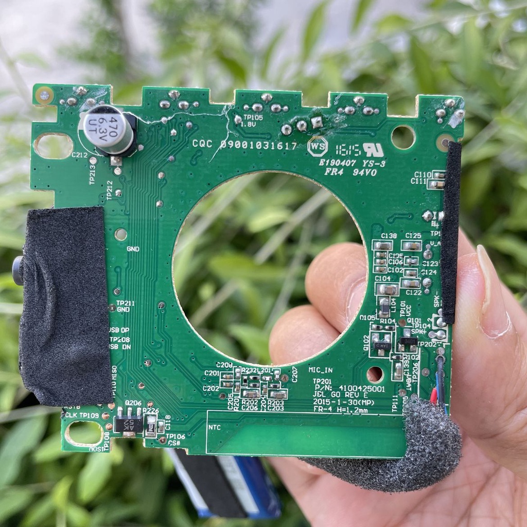 Mạch bluetooth tháo loa JBL GO kèm pin