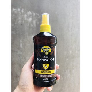 [USA] DẦU PHƠI NẮNG BẢO VỆ DA SÂU TANNING OIL SPF4-236ML