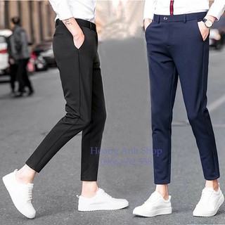 QUẦN ÂU NAM QUẦN CÔNG SỞ HỌC SINH VẢI ĐẸP CO DÃN 4 CHIỀU