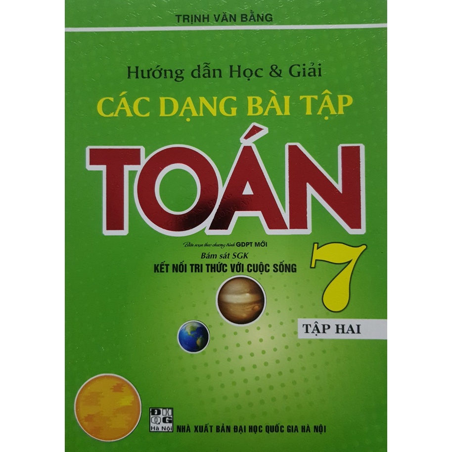 Sách - Hướng dẫn học và giải các dạng bài tập Toán 7 (Hai tập) - Bám sát SGK Kết Nối