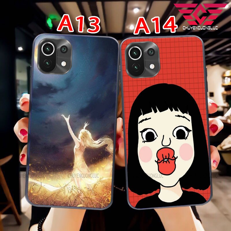 [HOT] ỐP LƯNG XIAOMI MI 11 LITE IN HÌNH CÔ GÁI MẶT SAU BẰNG KÍNH SANG TRỌNG